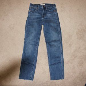 Madewell Skinny Jeans in Medium Blue Wash